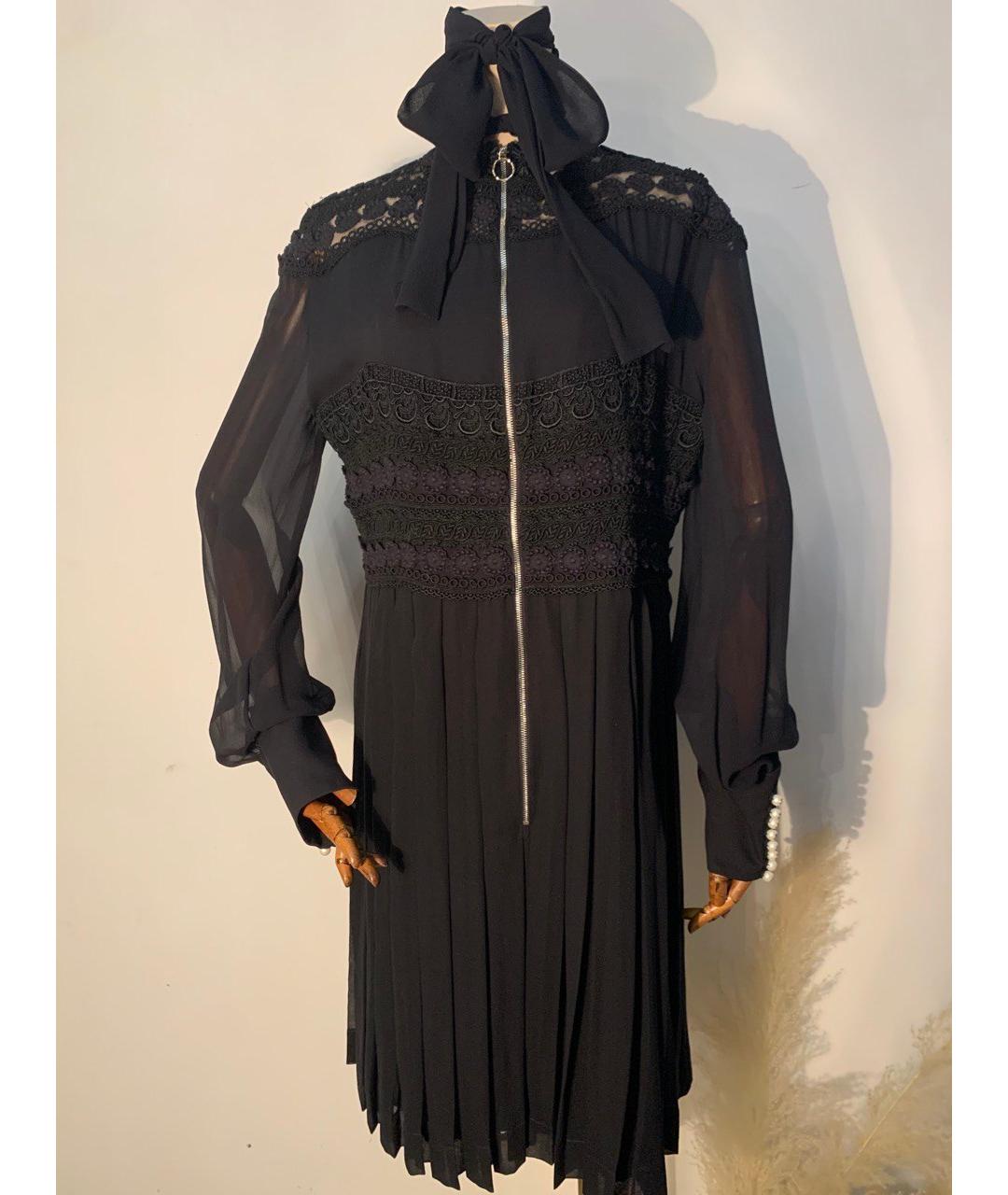 GUCCI Черное шелковое вечернее платье, фото 10