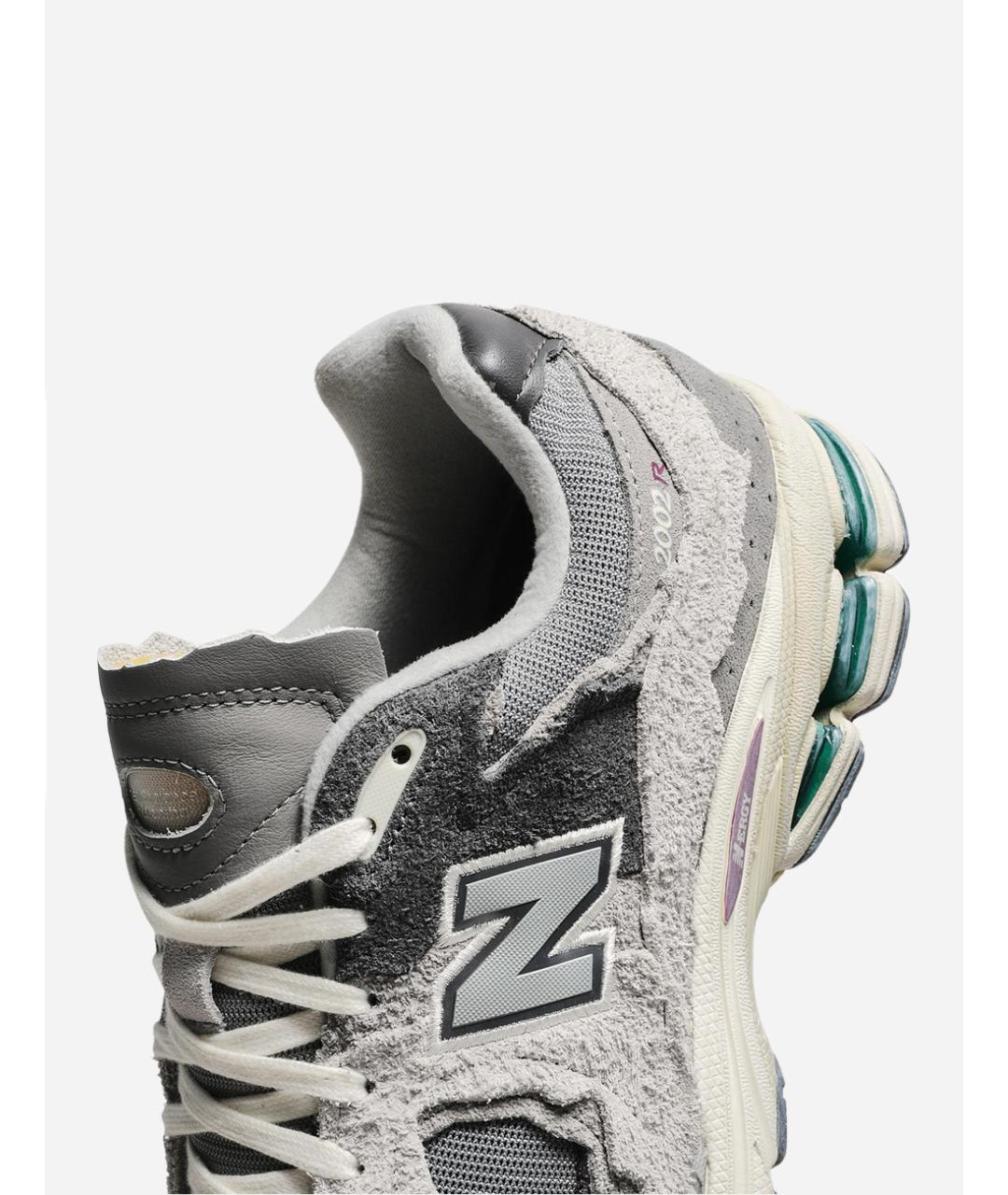 NEW BALANCE Серые замшевые низкие кроссовки / кеды, фото 4