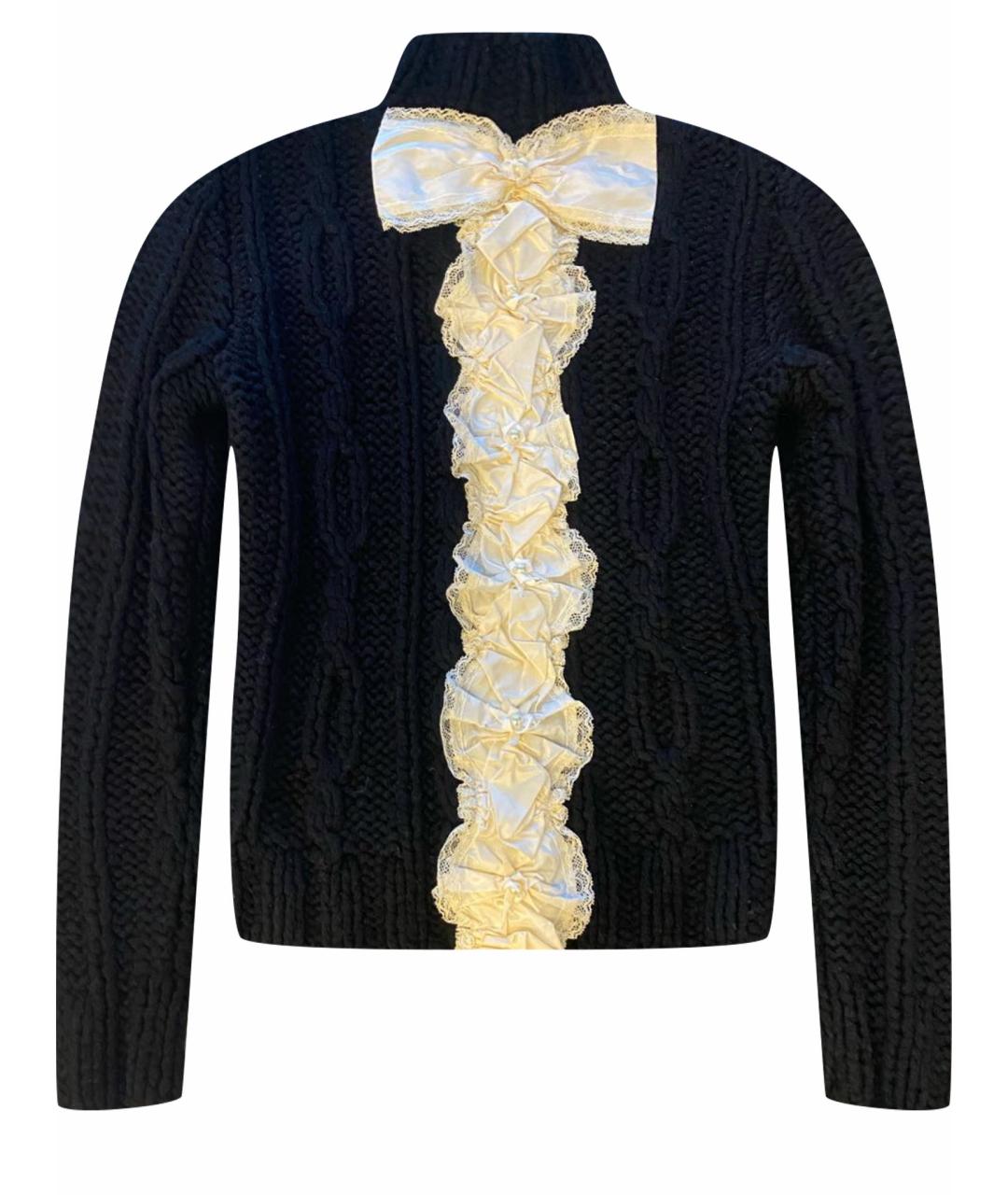 CHANEL PRE-OWNED Черный кашемировый джемпер / свитер, фото 1
