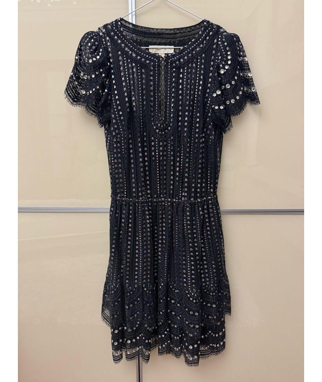 MICHAEL KORS Черное кружевное вечернее платье, фото 2
