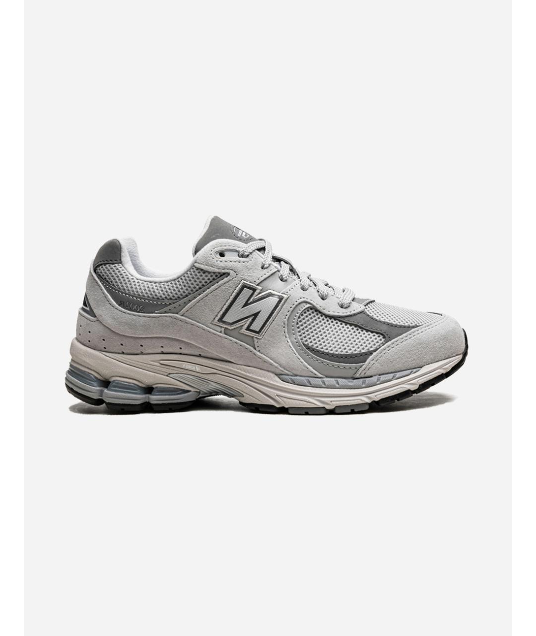 NEW BALANCE Серые замшевые низкие кроссовки / кеды, фото 4