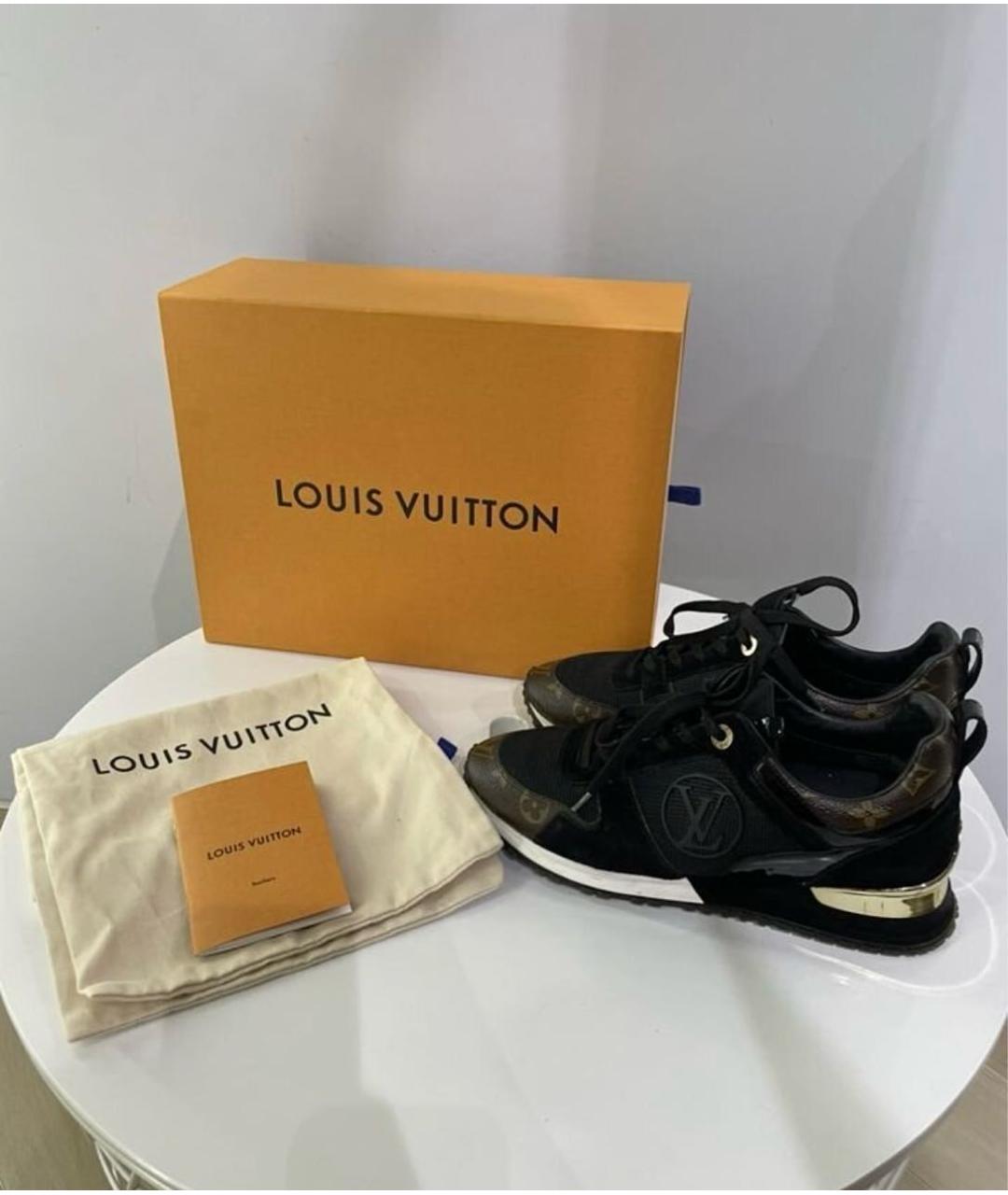 LOUIS VUITTON PRE-OWNED Коричневые кроссовки, фото 3