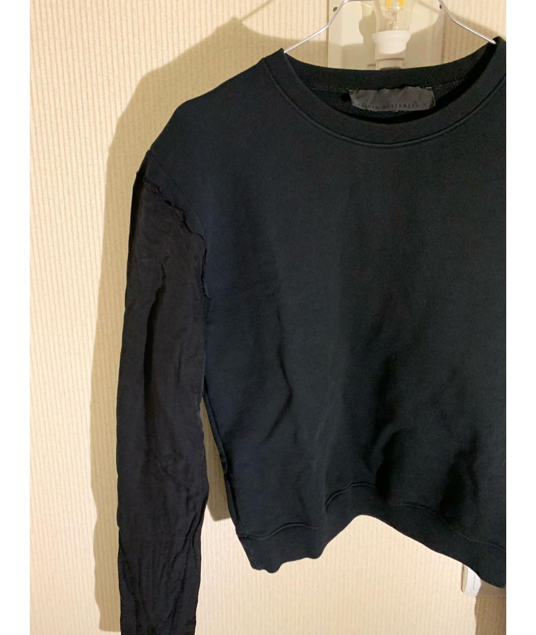 HAIDER ACKERMANN Черный хлопковый джемпер / свитер, фото 2