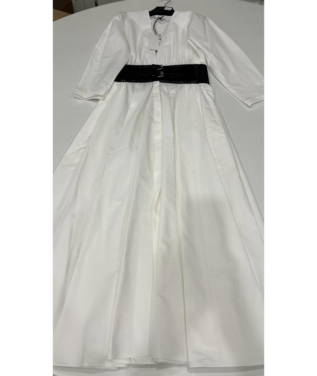 ALAIA Белое повседневное платье, фото 2