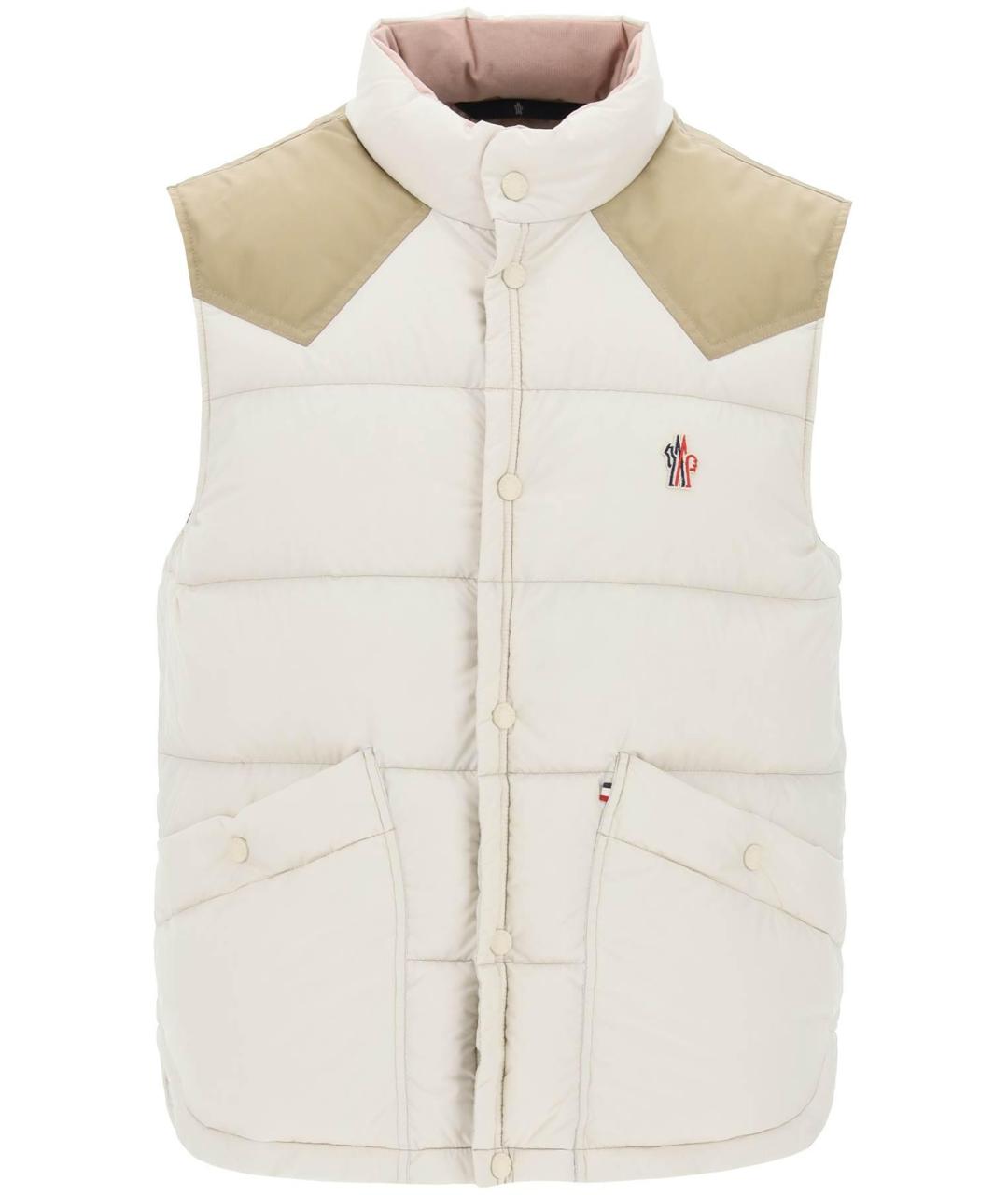 MONCLER GRENOBLE Бежевый жилет, фото 1