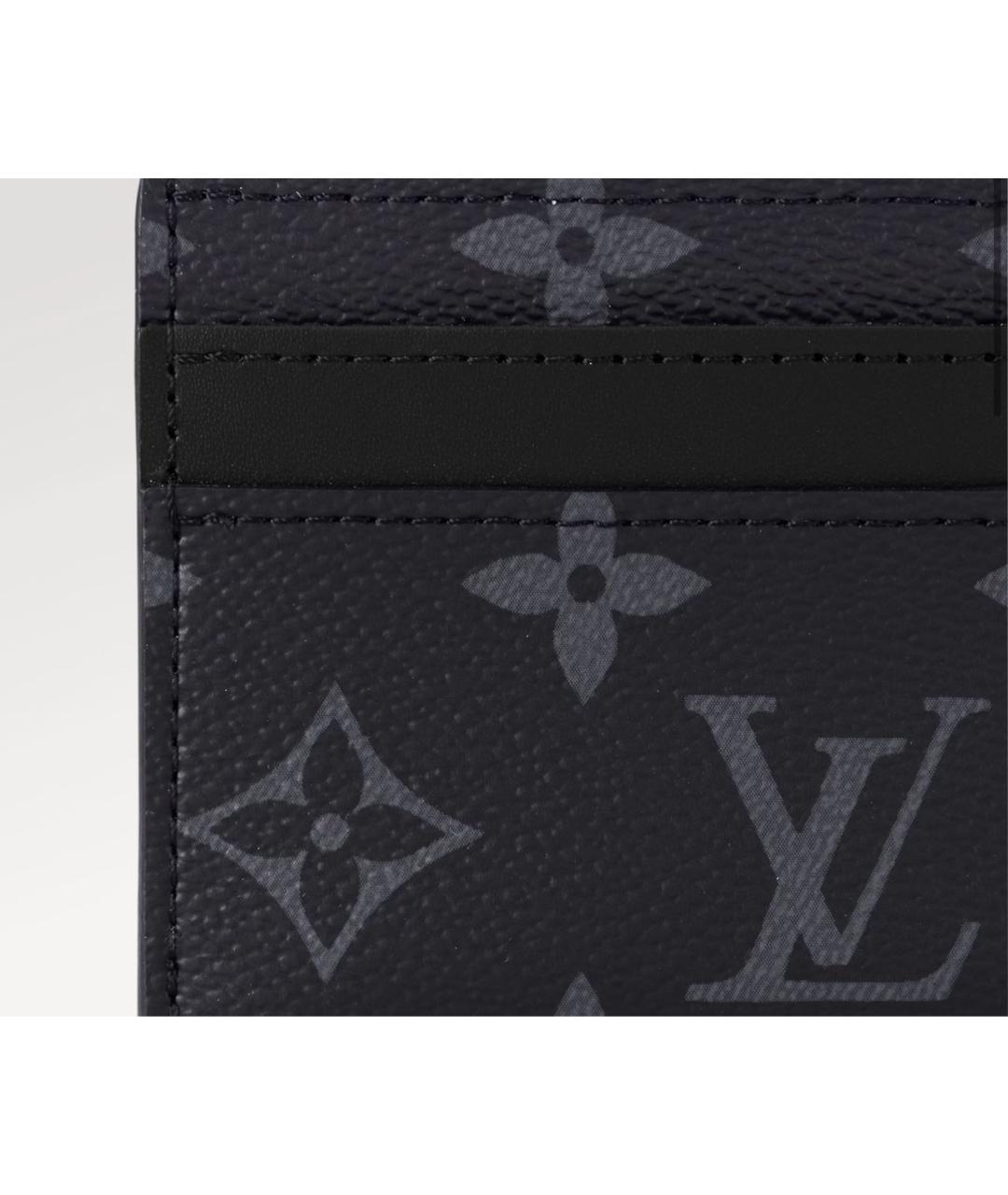 LOUIS VUITTON PRE-OWNED Черный кардхолдер, фото 5