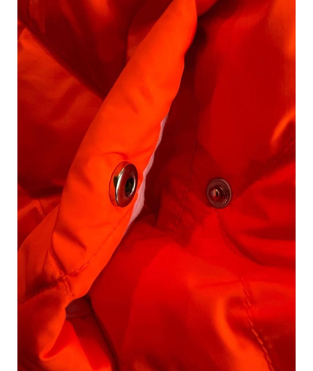 POLO RALPH LAUREN Оранжевый полиэстеровый жилет, фото 5