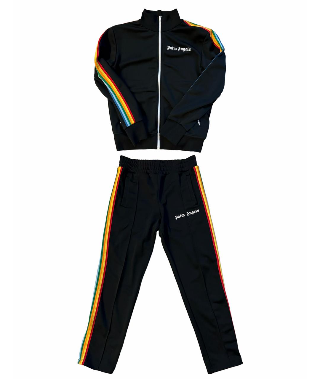 PALM ANGELS Черный полиэстеровый спортивный костюм, фото 1