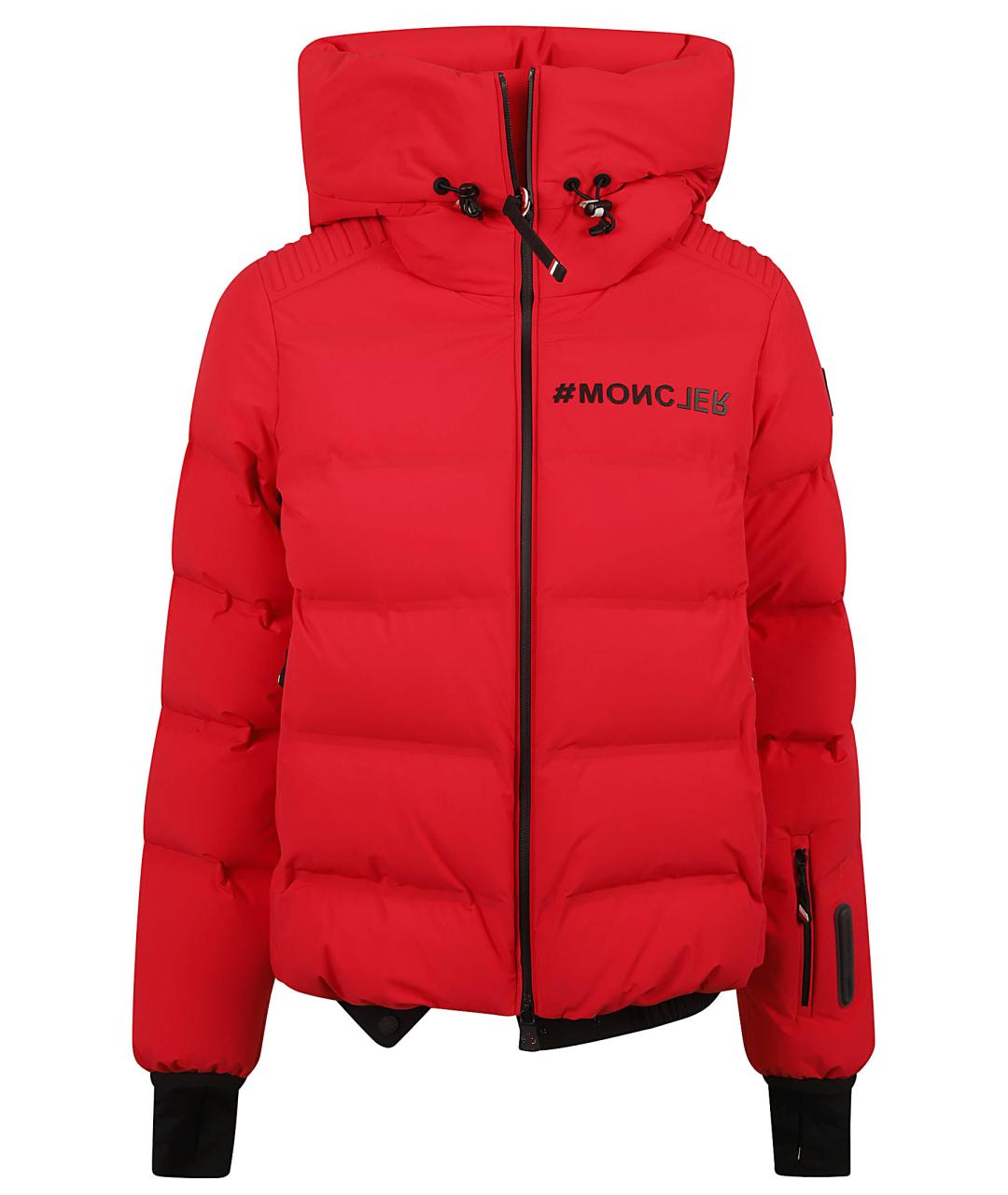 MONCLER GRENOBLE Красный пуховик, фото 1