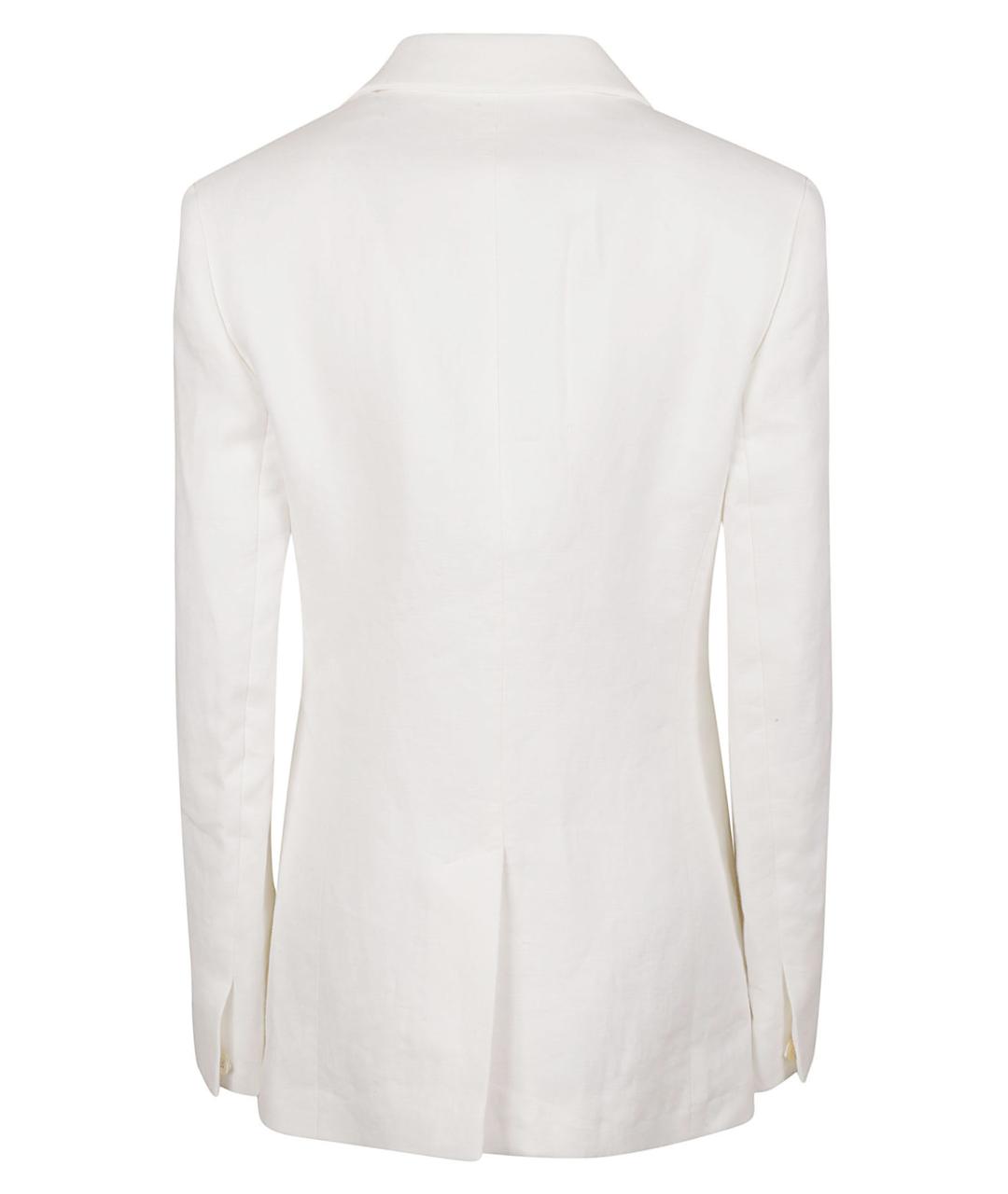 CHLOE Белый шелковый жакет/пиджак, фото 3