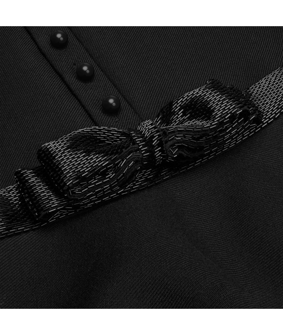 CELINE Черное коктейльное платье, фото 4