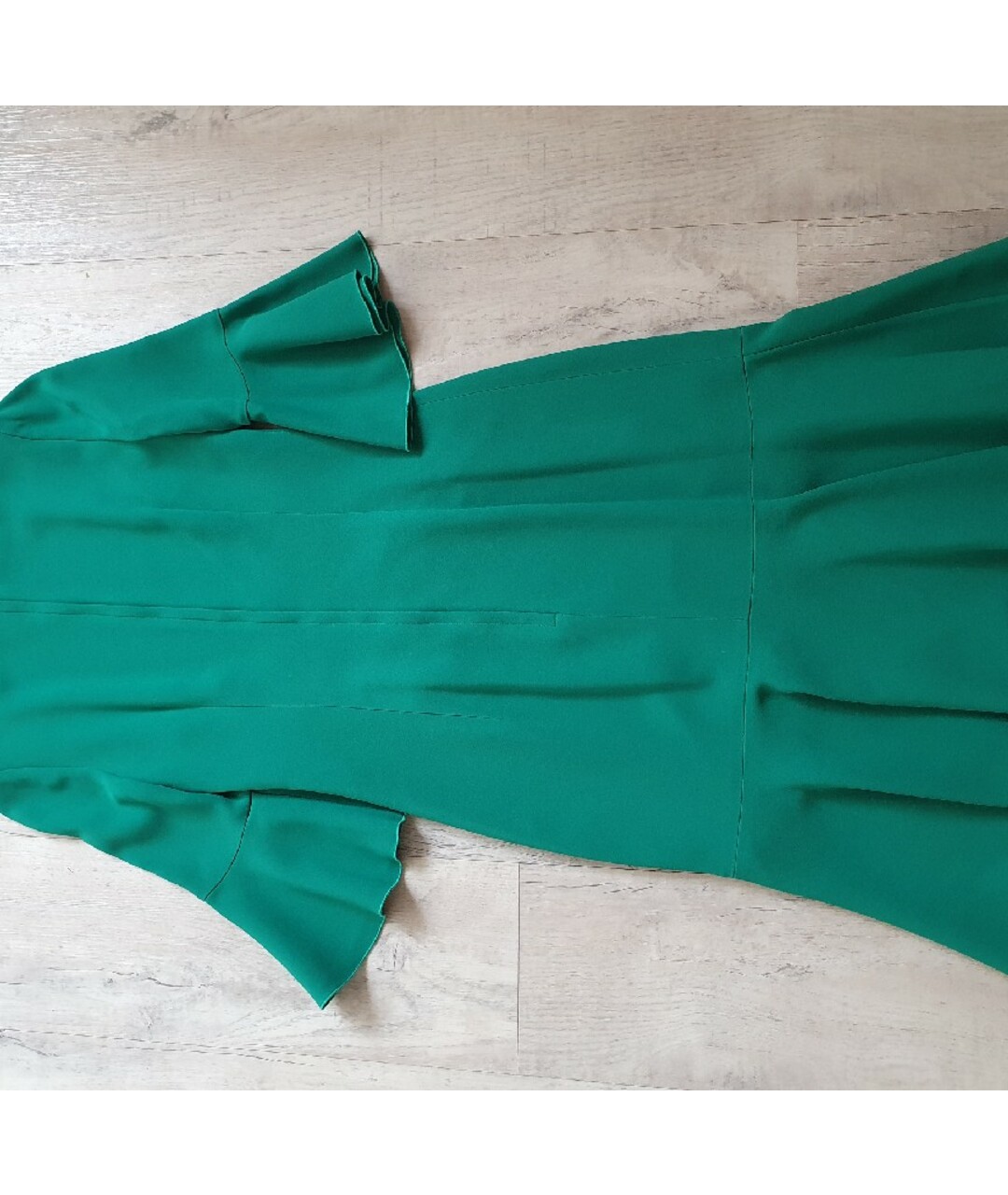 DOLCE&GABBANA Зеленые вискозное повседневное платье, фото 5