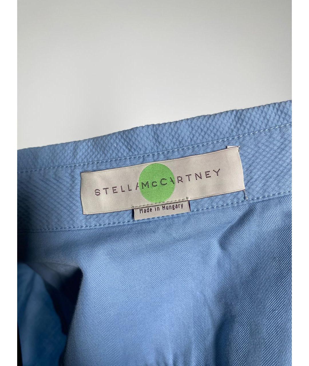 STELLA MCCARTNEY Голубая хлопковая рубашка, фото 6