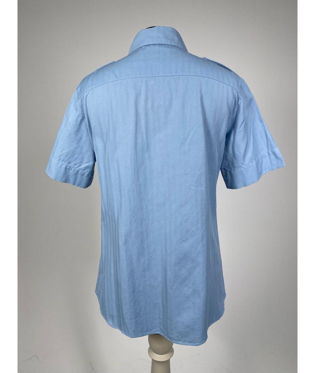 STELLA MCCARTNEY Голубая хлопковая рубашка, фото 2