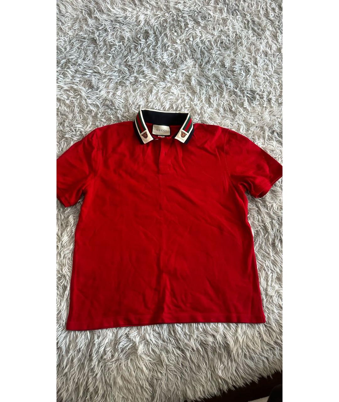 GUCCI Красная кэжуал рубашка, фото 2