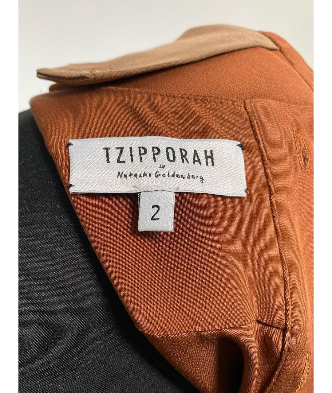 TZIPPORAH Коричневая рубашка, фото 5