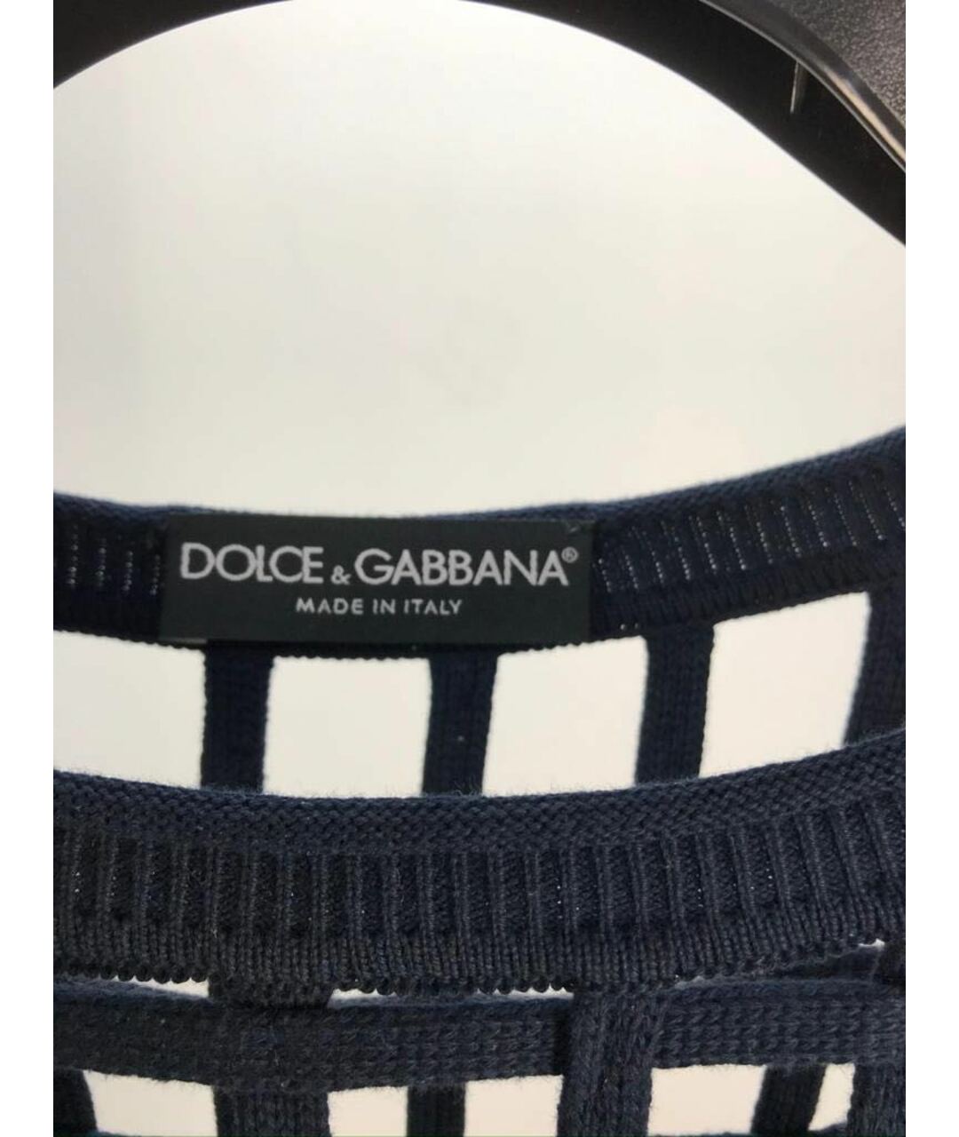 DOLCE&GABBANA Черный хлопковый джемпер / свитер, фото 3