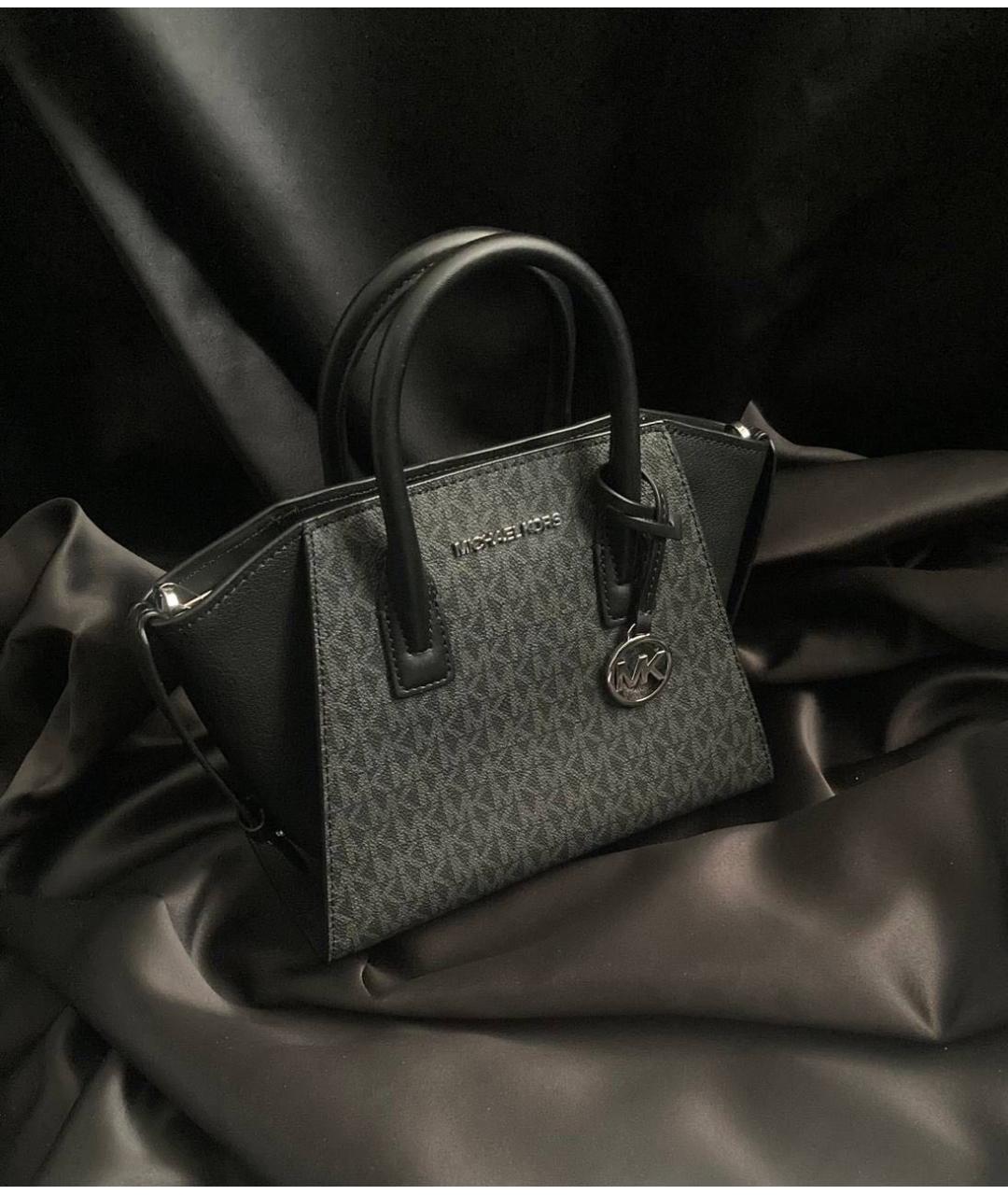 MICHAEL KORS Черная сумка с короткими ручками, фото 2
