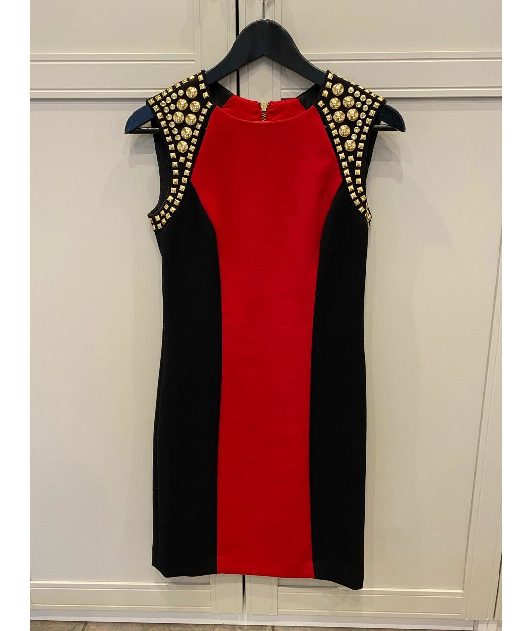 MICHAEL MICHAEL KORS Красное полиэстеровое повседневное платье, фото 5