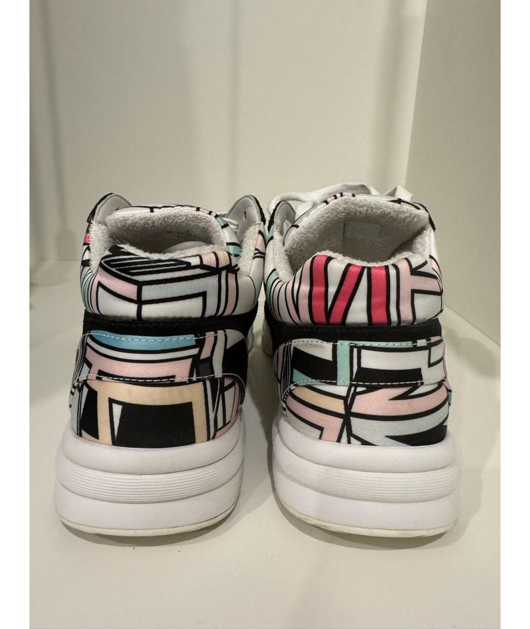 CHANEL Мульти текстильные кроссовки, фото 4