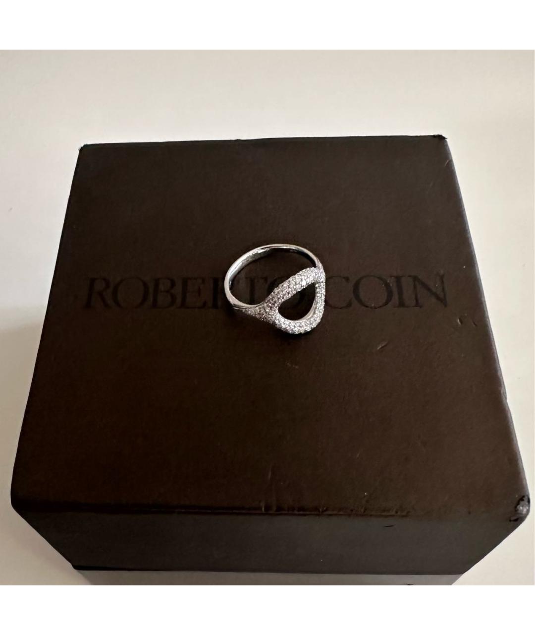 ROBERTO COIN Белое кольцо из белого золота, фото 5