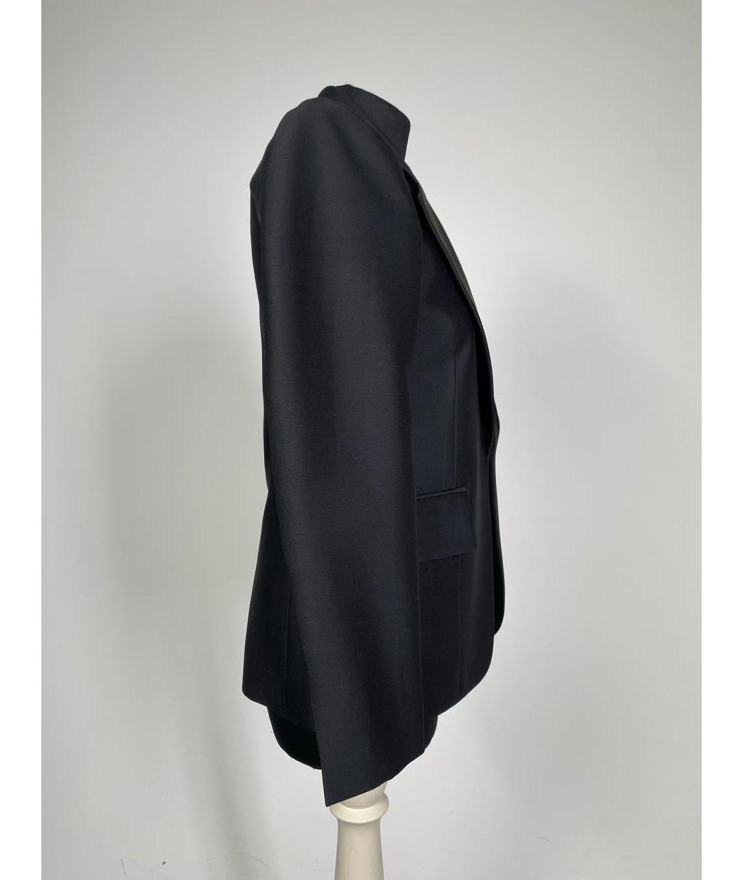 CELINE PRE-OWNED Черный шерстяной жакет/пиджак, фото 4