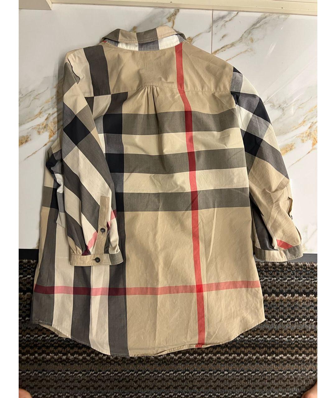 BURBERRY Мульти хлопковая рубашка, фото 3