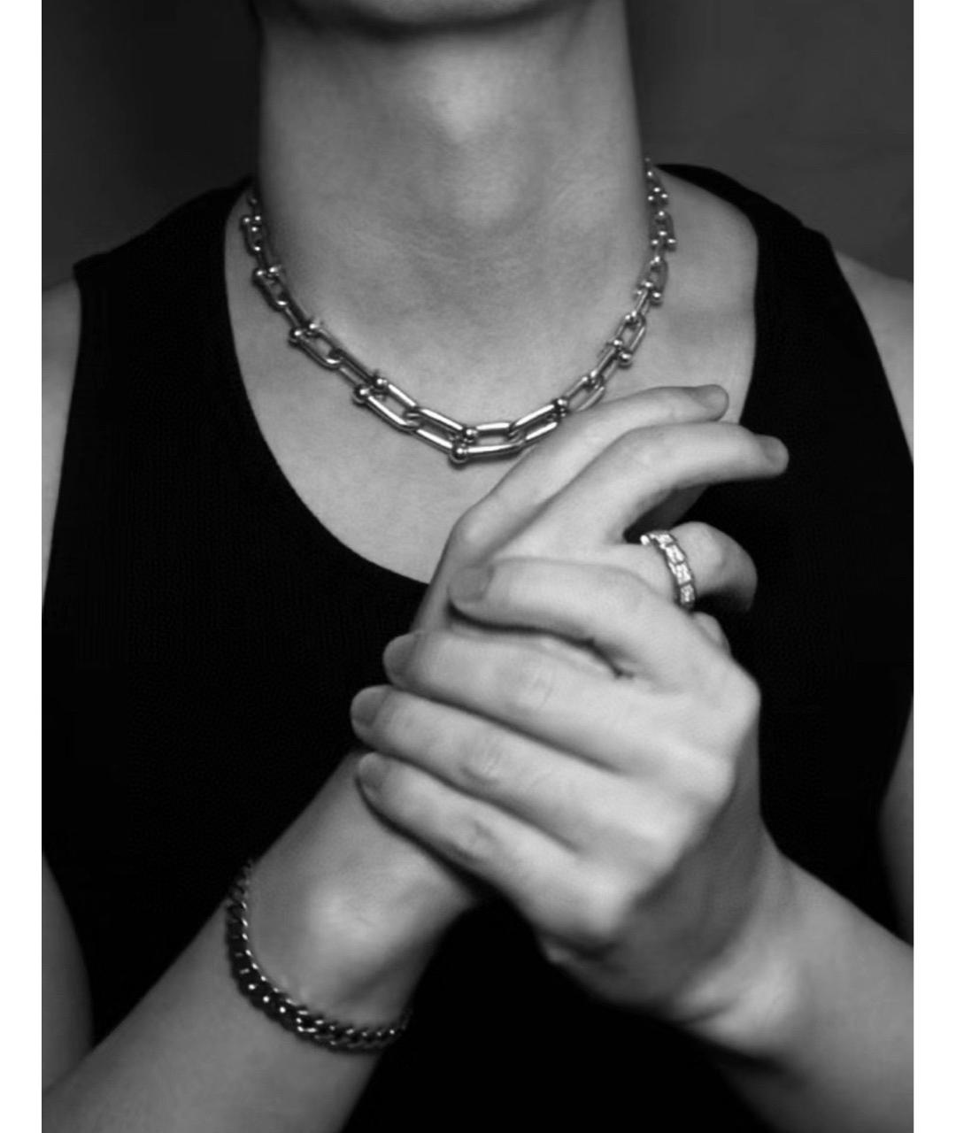 TIFFANY&CO Серебряное серебряное колье, фото 6