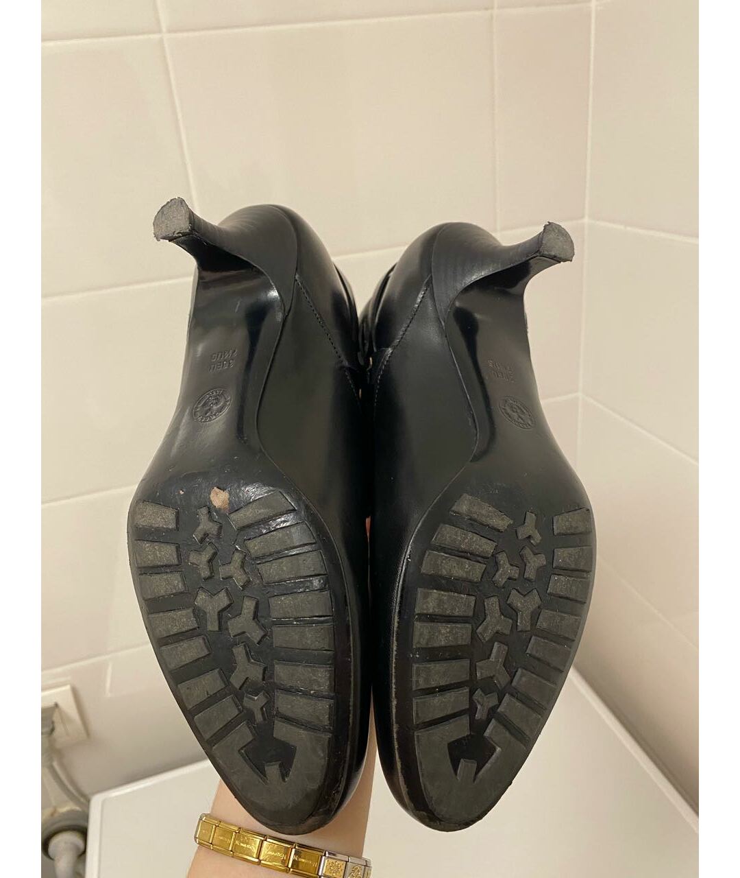 BALLY Черные кожаные ботинки, фото 6