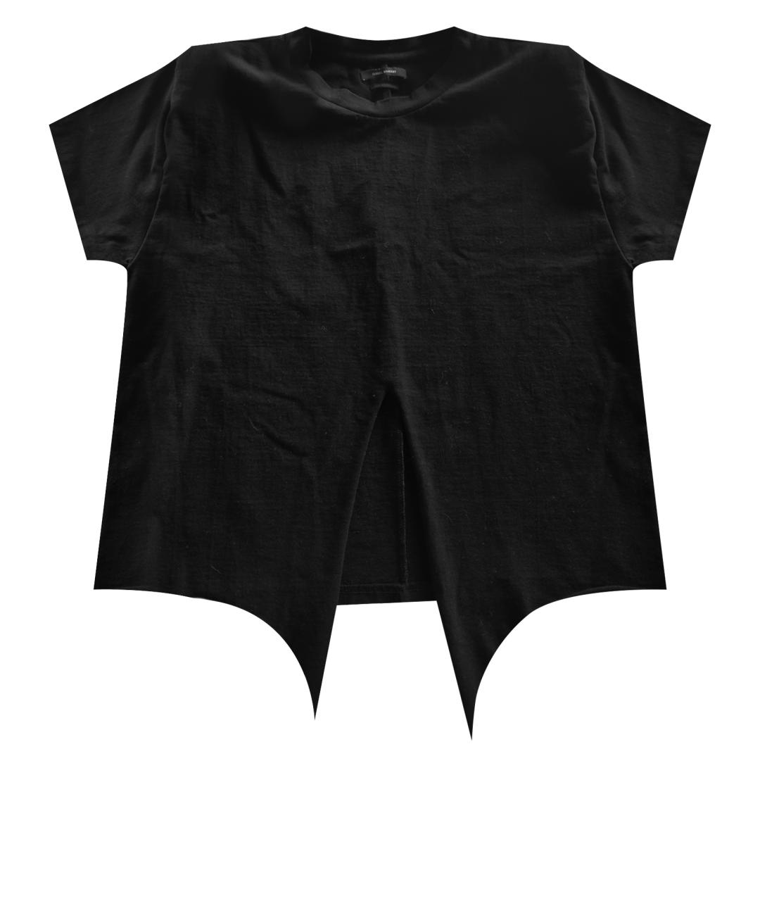 ISABEL MARANT Черная хлопковая футболка, фото 1