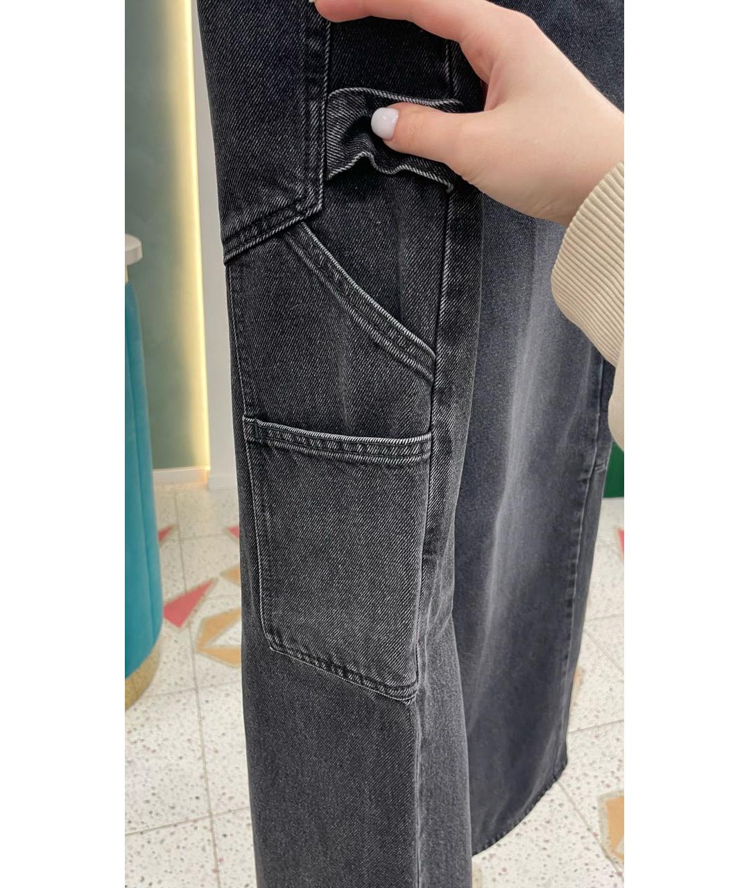 PETAR PETROV Черные прямые джинсы, фото 4