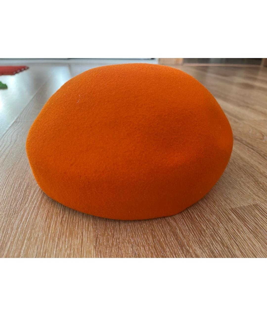 COS Оранжевая шерстяная шляпа, фото 5