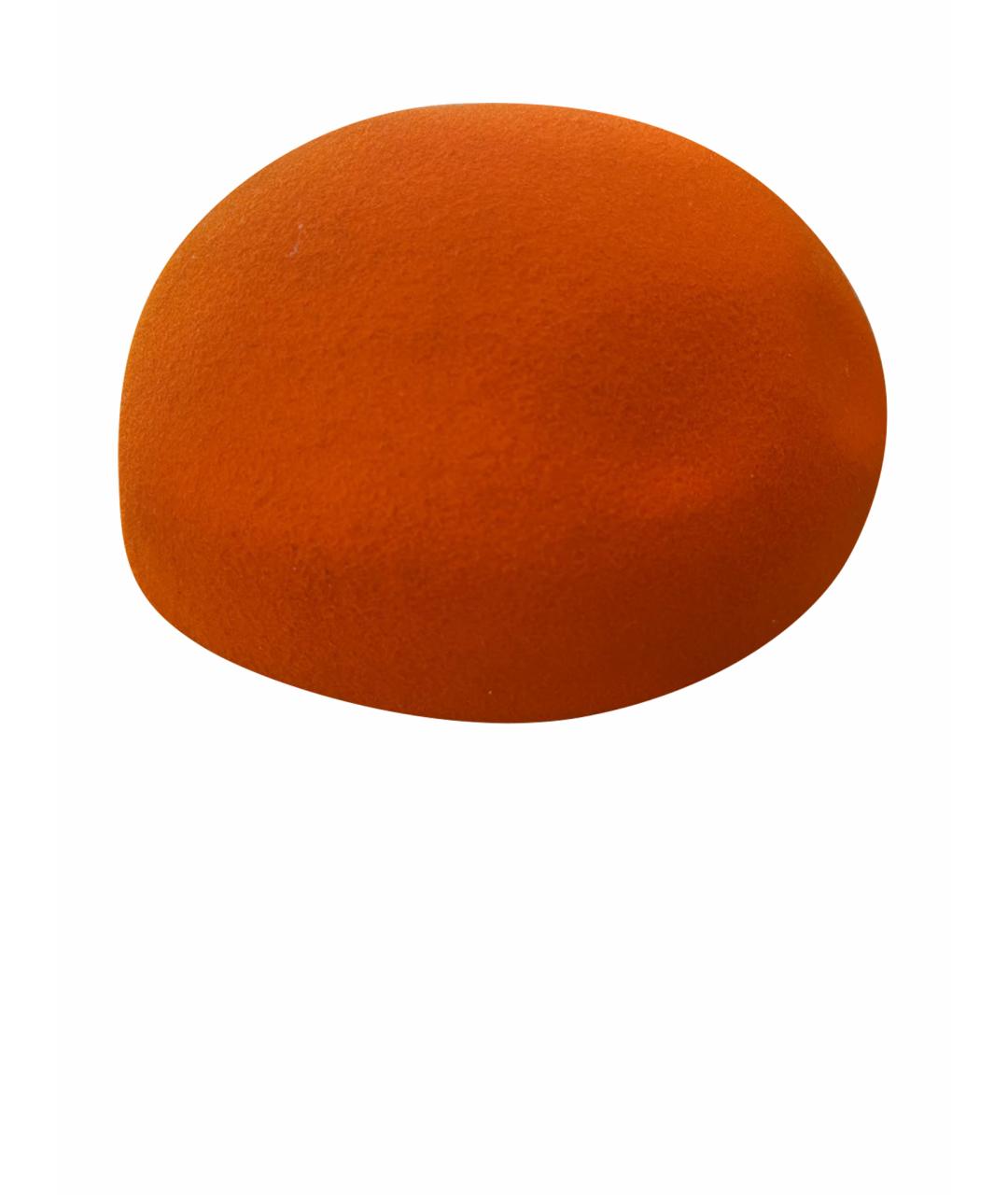 COS Оранжевая шерстяная шляпа, фото 1