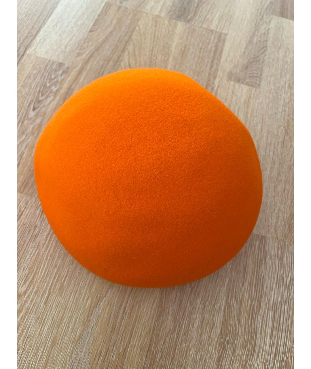COS Оранжевая шерстяная шляпа, фото 2