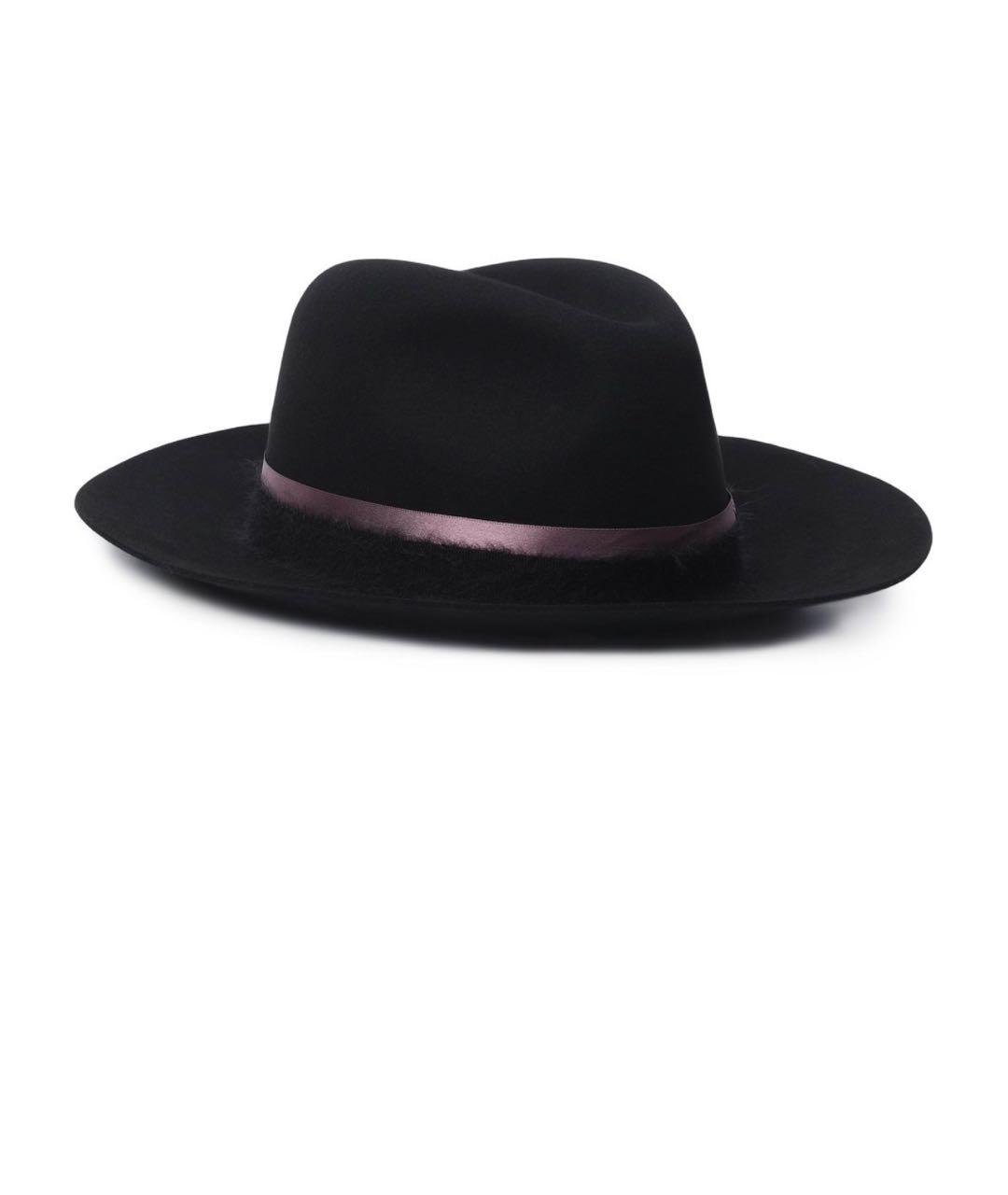 MAISON MICHEL Черная шляпа, фото 1