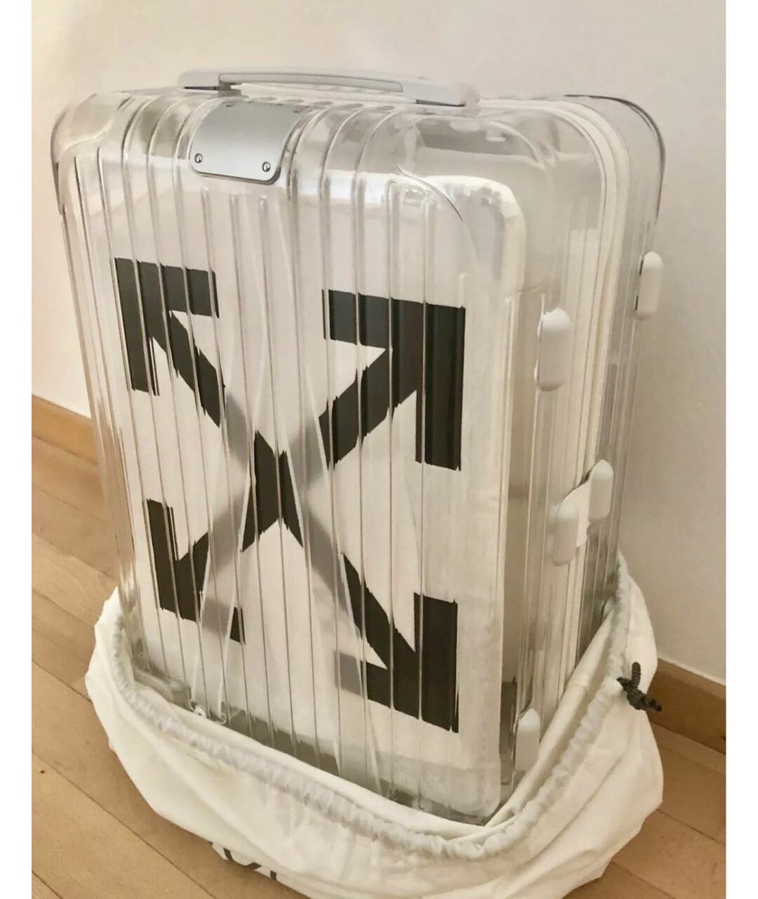 OFF-WHITE Белый чемодан, фото 2