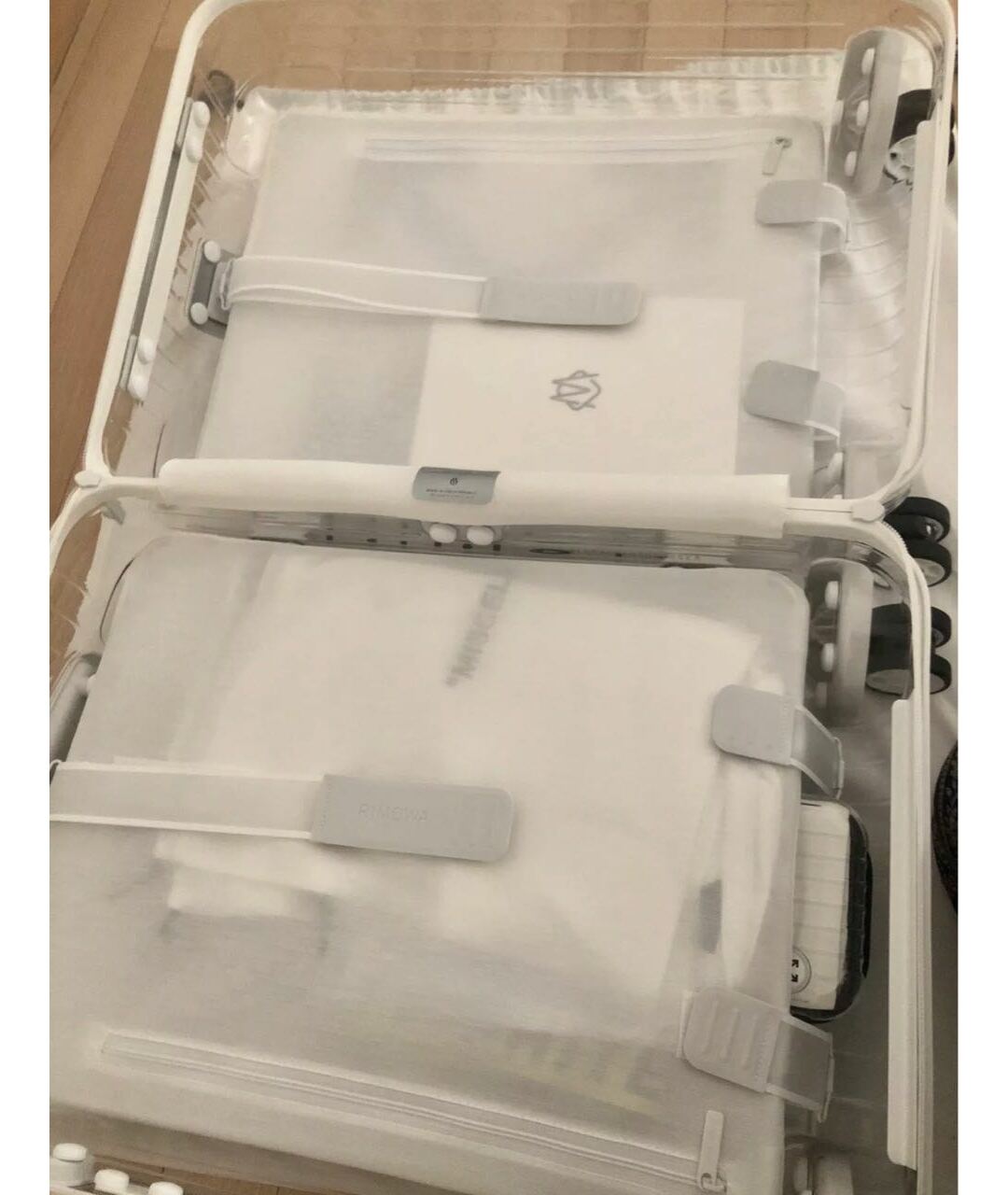 OFF-WHITE Белый чемодан, фото 8