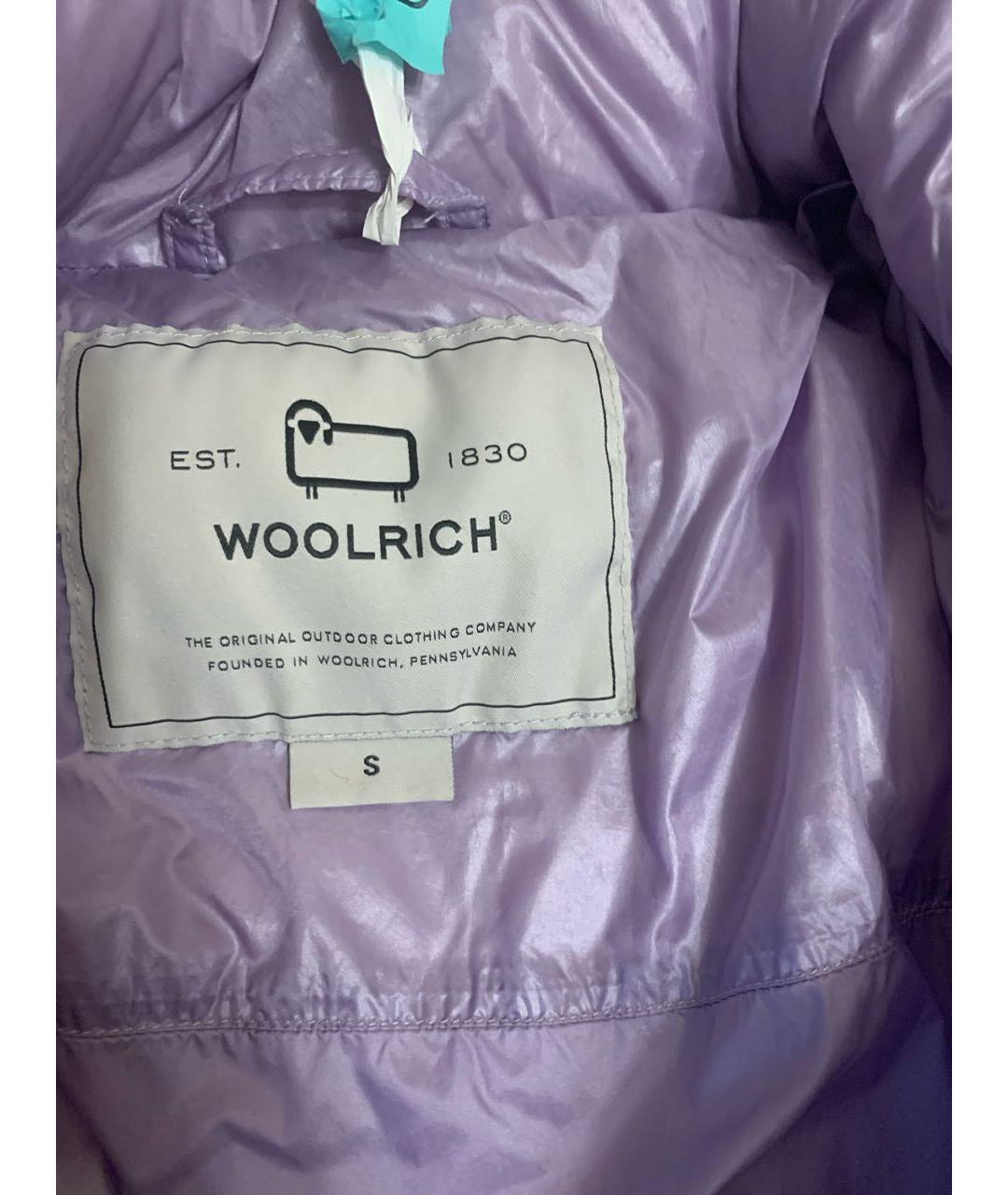 WOOLRICH Фиолетовая хлопковая куртка, фото 3
