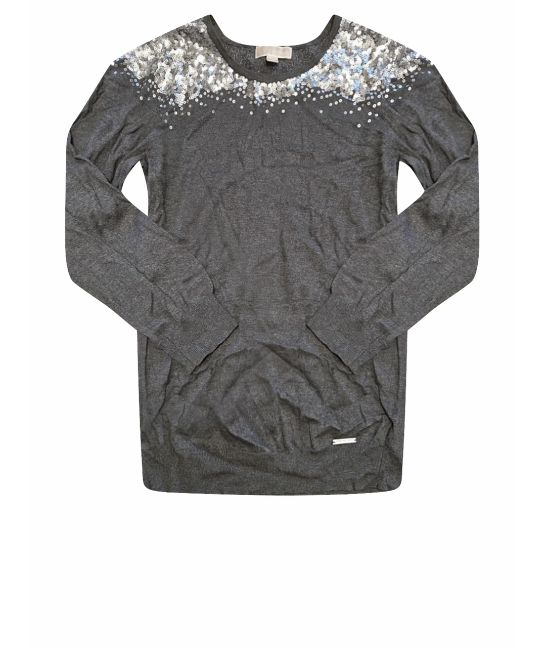 MICHAEL KORS Антрацитовый вискозный джемпер / свитер, фото 1