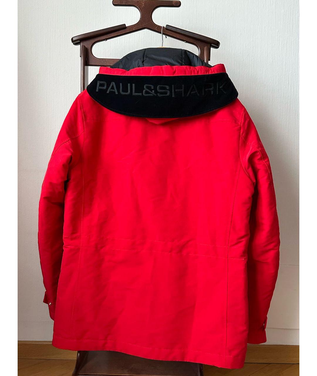 PAUL & SHARK Красная полиэстеровая куртка, фото 2