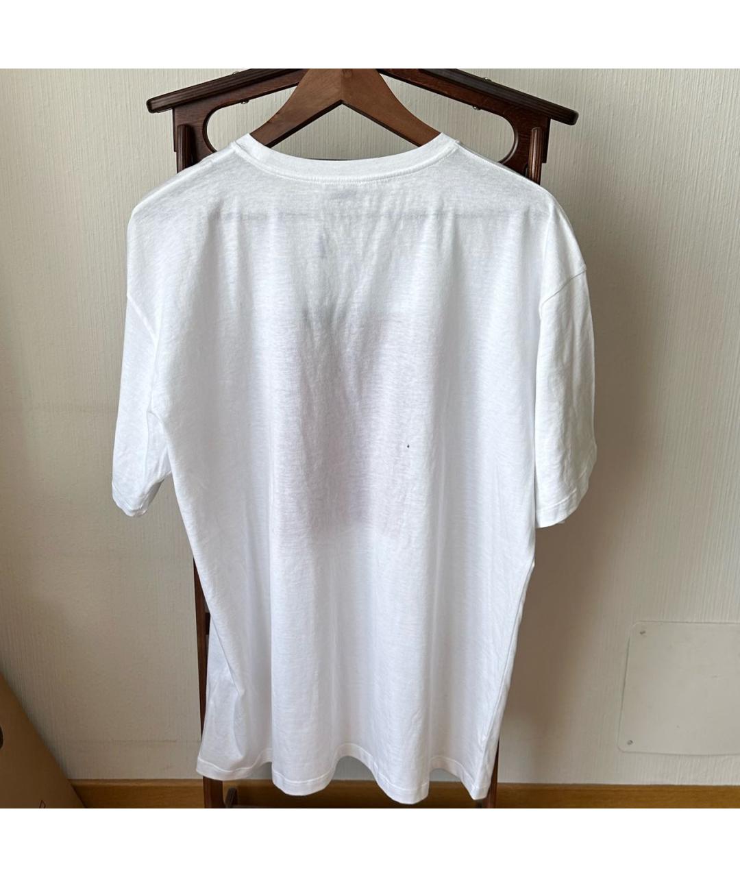 ETRO Белая хлопковая футболка, фото 2