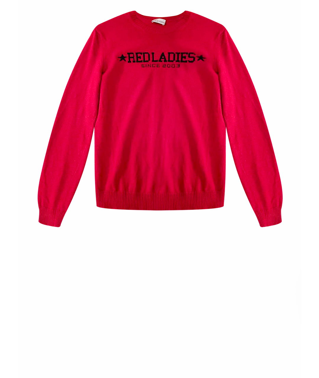 RED VALENTINO Бордовый шерстяной джемпер / свитер, фото 1