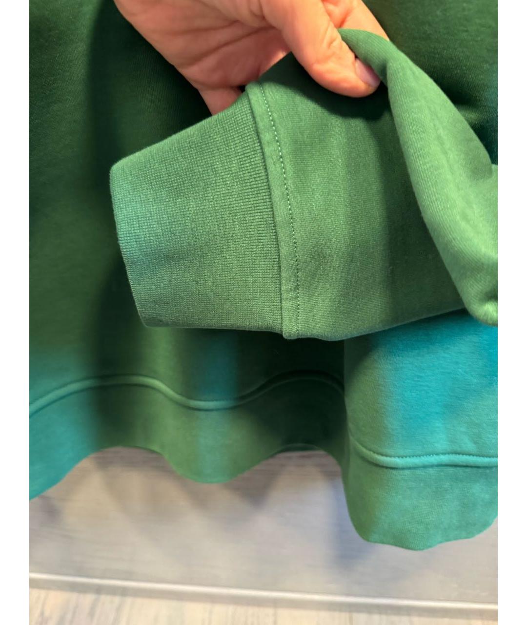 WOOLRICH Зеленый хлопковый джемпер / свитер, фото 4