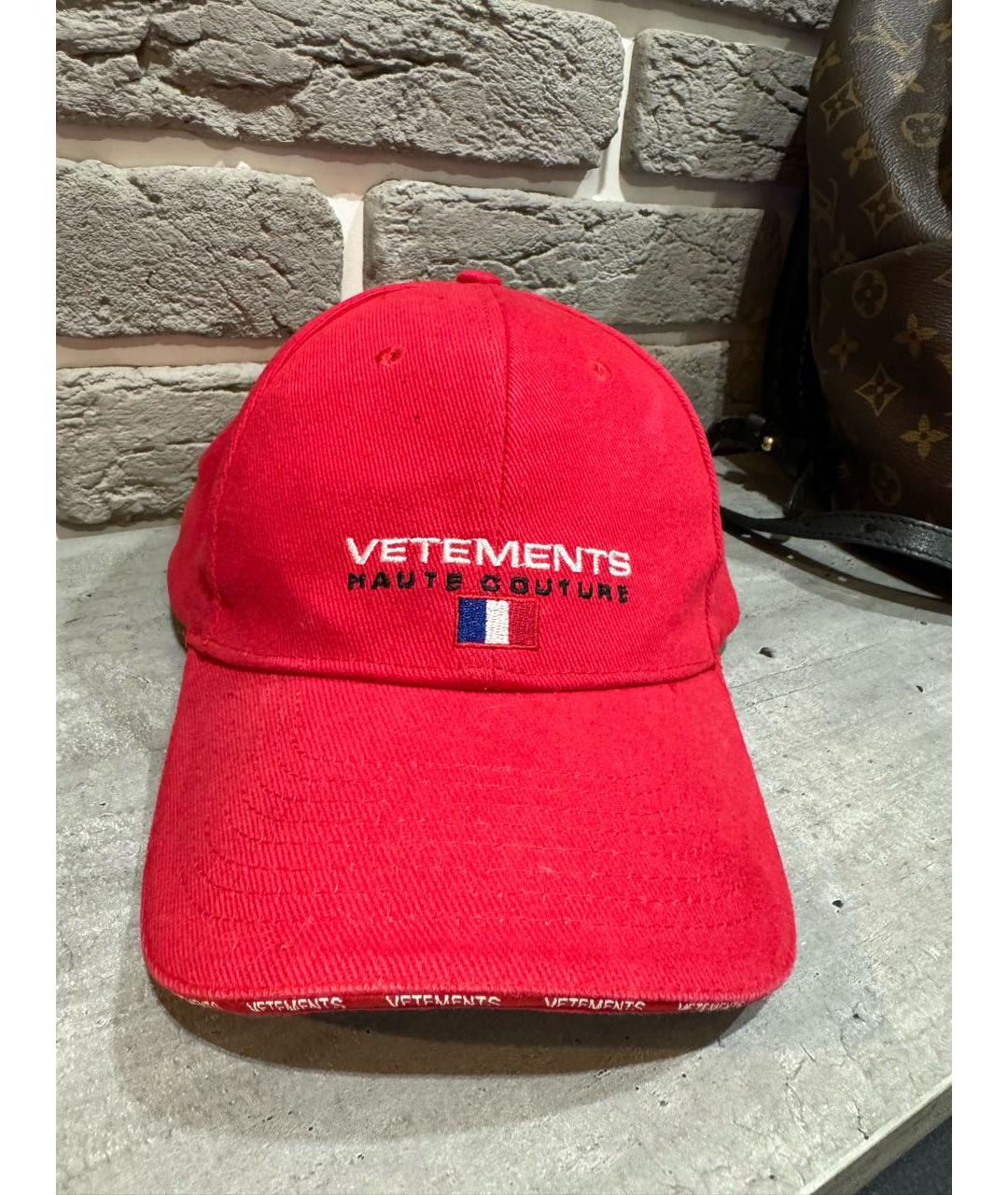 VETEMENTS Розовая кепка, фото 2