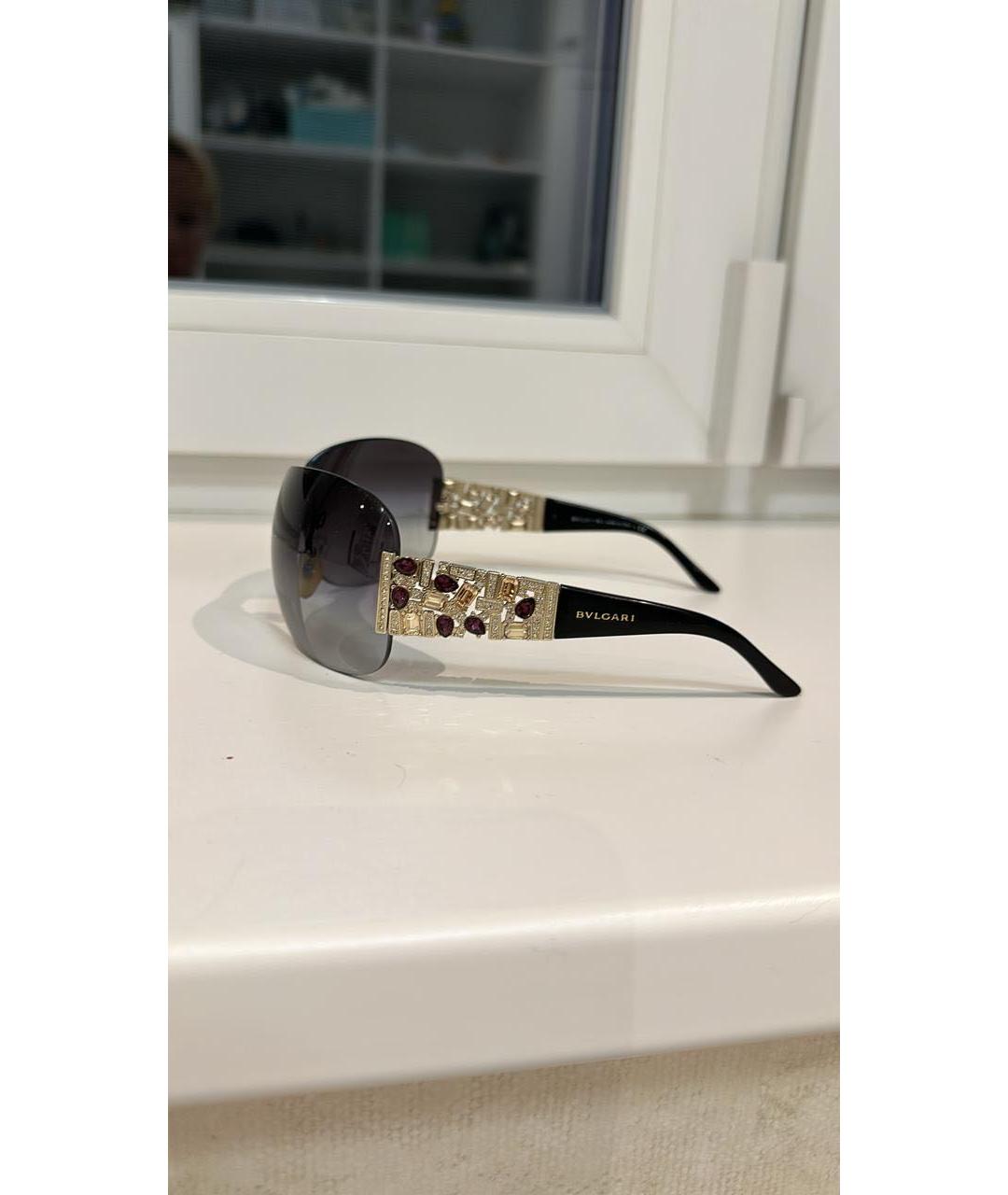 BVLGARI Пластиковые солнцезащитные очки, фото 7