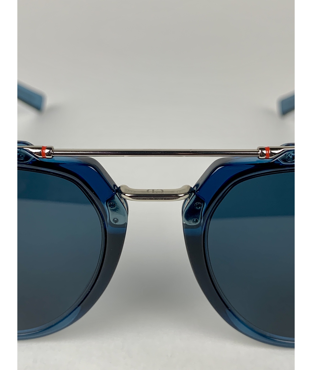 CHRISTIAN DIOR PRE-OWNED Синие пластиковые солнцезащитные очки, фото 6