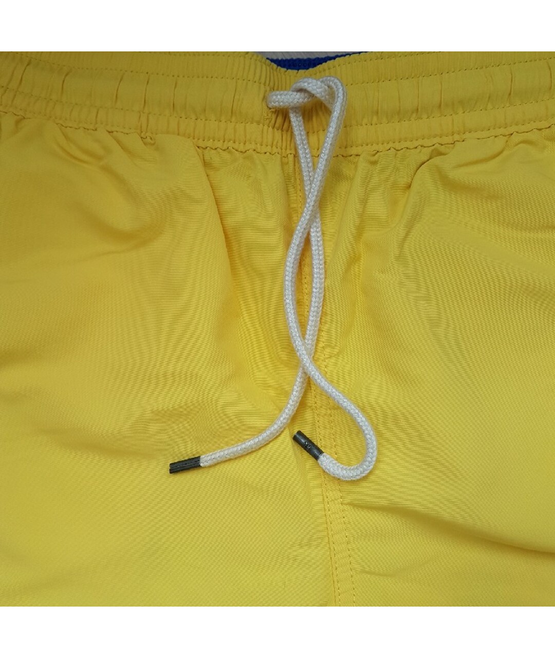 POLO RALPH LAUREN Желтые синтетические шорты, фото 8