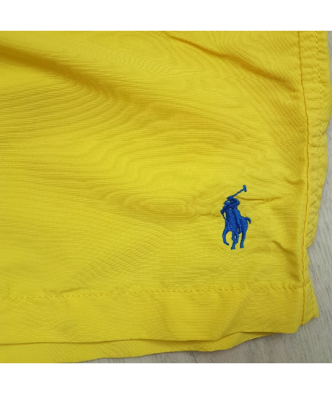 POLO RALPH LAUREN Желтые синтетические шорты, фото 3