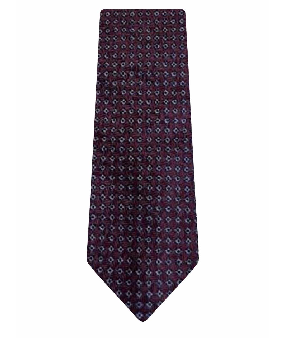 PAL ZILERI Фиолетовый шелковый галстук, фото 1