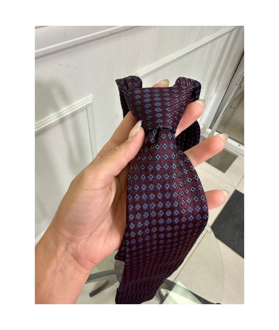PAL ZILERI Фиолетовый шелковый галстук, фото 4